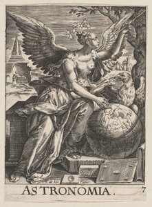 Levy 7: Astronomia, The Seven Liberal Artsista, n. 1628-66, n. 1628-66. tekijältä Paul Fürst