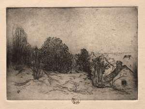 Kuusi etsausta: Vesnots, Auvers on the Oise