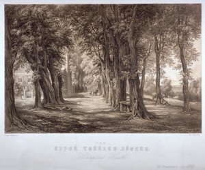 Upper Terrace Avenue, Hampstead Heath, Lontoo, 1840 tekijältä Paul Gauci