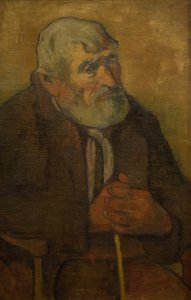 Alter Mann mit Stock tekijältä Paul Gauguin
