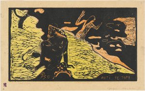 Auti te Pape (Naiset joella) tekijältä Paul Gauguin
