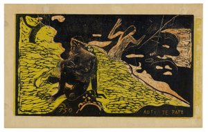 Auti te pape (Naiset joella), Noa Noa -sviitistä tekijältä Paul Gauguin
