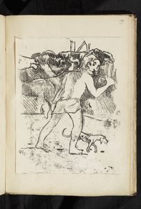 Ennen ja jälkeen - Paluu metsästyksestä tekijältä Paul Gauguin