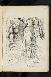 Ennen ja jälkeen - Te tamari ("Lapsi") tekijältä Paul Gauguin