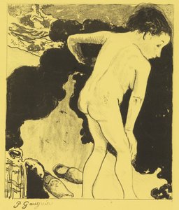 Bretagnen kylpejät, Volpini Suite: Dessins lithographiques, 1889., 1889. tekijältä Paul Gauguin