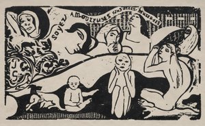 Ole rakastunut ja tulet olemaan onnellinen. tekijältä Paul Gauguin