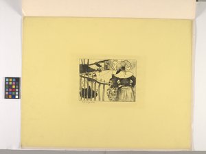 Bretonilaiset naiset aidan varrella tekijältä Paul Gauguin