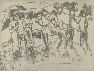 Asuinpaikan vaihto, 1936 tekijältä Paul Gauguin