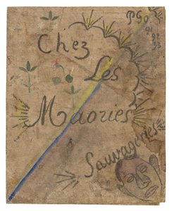 Chez les Maories: Sauvageries (Kotona maorien luona: Villiä tavaraa) tekijältä Paul Gauguin