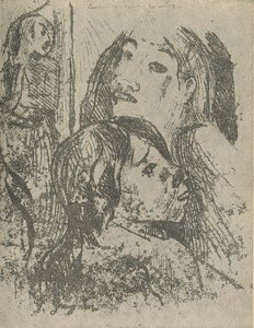Keskustelu ilman sanoja, 1936 tekijältä Paul Gauguin