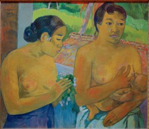 Das Opfer tekijältä Paul Gauguin