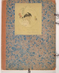 Suunnitelma lautasta varten - Leda tekijältä Paul Gauguin