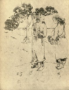 Piirustus, 1936 tekijältä Paul Gauguin