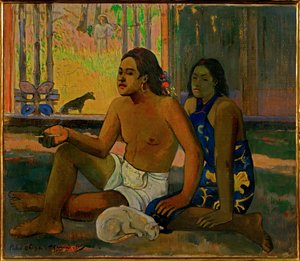 Eiahe Ohipa (öljyä kankaalle) tekijältä Paul Gauguin