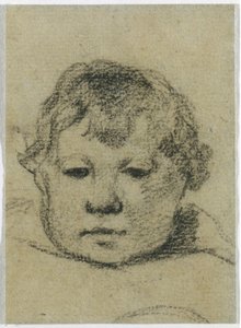 Emil Gauguin lapsena, n. 1875-76 (musta värikynä). tekijältä Paul Gauguin
