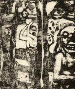 Femme cueillant des fruits et Oviri tekijältä Paul Gauguin