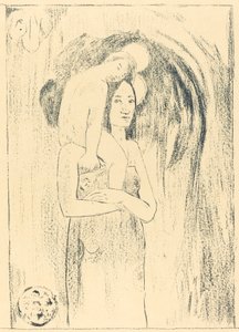 Ia Orana Maria Tervehdimme sinua, Mary, c. 1894. tekijältä Paul Gauguin