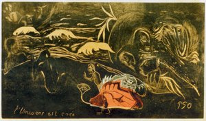 L’Univers est creé tekijältä Paul Gauguin