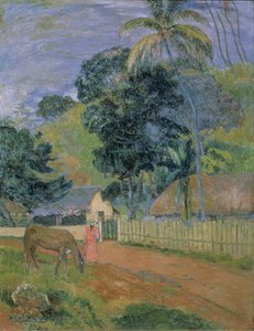 Maisema tekijältä Paul Gauguin