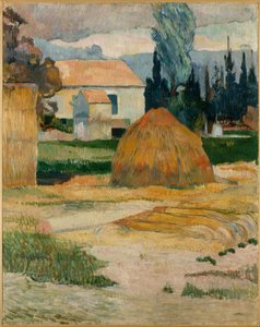 Maisema Arlesin lähellä tekijältä Paul Gauguin