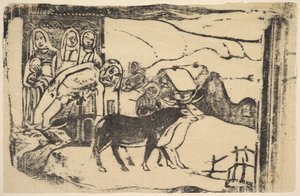 Breton Golgata, 1898-1899. tekijältä Paul Gauguin