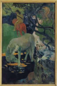 Le cheval blanc tekijältä Paul Gauguin