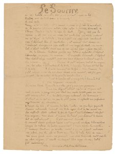 Le sourire: Journal sérieux, 19. syyskuuta 1899. tekijältä Paul Gauguin