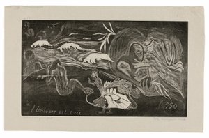 L’univers est créé (Universumia luodaan), Noa Noa -sarjasta tekijältä Paul Gauguin