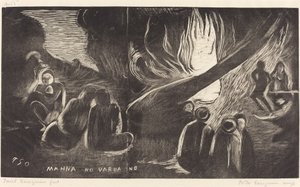 Mahna no Varua Ino (Paholainen puhuu) tekijältä Paul Gauguin