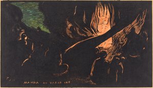 Mahna no Varua Ino (El diable parla) finlandès tekijältä Paul Gauguin