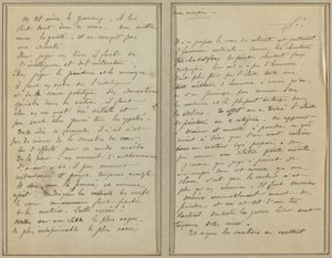 Pàgines manuscrites [recto]finès tekijältä Paul Gauguin