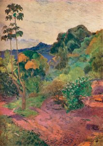 Martiniquen maisema, 1887 tekijältä Paul Gauguin