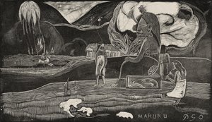 Maruru (kiitollisuusuhri) tekijältä Paul Gauguin