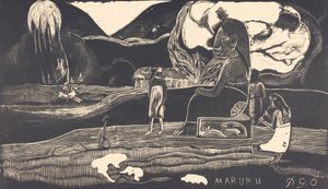 Maruru kiitos. tekijältä Paul Gauguin