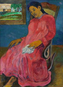 Tahitilainen:  Faaturuma Melankolinen tekijältä Paul Gauguin