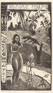 Nave Nave Fenua (ihana maa) tekijältä Paul Gauguin