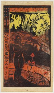 Nave Nave Fenua Noa Noa -sarjasta tekijältä Paul Gauguin