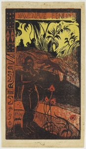 Nave Nave Fenua Noa Noa -sarjasta tekijältä Paul Gauguin