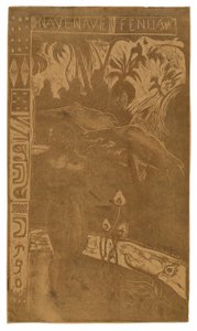 Nave nave fenua (Delightful Land), Noa Noa -sviitistä tekijältä Paul Gauguin