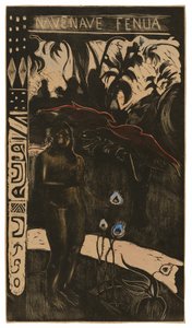 Nave nave fenua (Ihana maa), Noa Noa -sviitistä. tekijältä Paul Gauguin