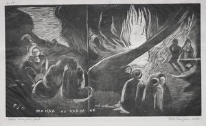 Nooa Nooa; Paholainen puhuu (Mahna No Varua Ino) tekijältä Paul Gauguin