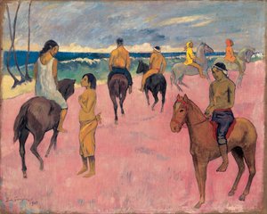 Hevosella meren rannalla II. tekijältä Paul Gauguin