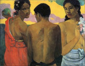 P. Gauguin, Kolme tahitilaista tekijältä Paul Gauguin