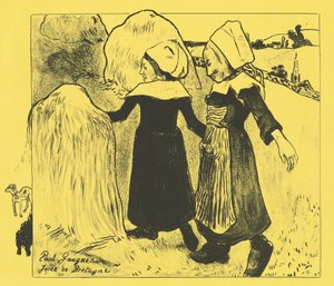 Brittany Joies de Bretagnen ilot, 1889 tekijältä Paul Gauguin