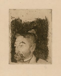 Stéphane Mallarmén muotokuva tekijältä Paul Gauguin