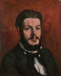Claude Antoine Charles Favren muotokuva, 1877. tekijältä Paul Gauguin