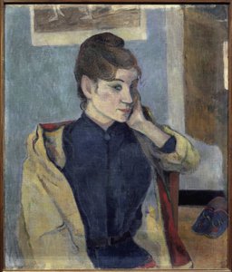 Madeleine Bernardin (1871-1895) muotokuva - Paul Gauguinin (1848-1903) maalaus, öljy kankaalle, 72x58 cm tekijältä Paul Gauguin