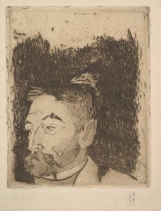 Stéphane Mallarmén muotokuva, 1891. tekijältä Paul Gauguin