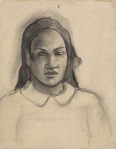 Tehamanan muotokuva, 1891-93 tekijältä Paul Gauguin