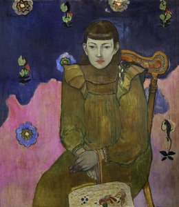Vaite Jeanne Goupilin muotokuva, 1896 tekijältä Paul Gauguin